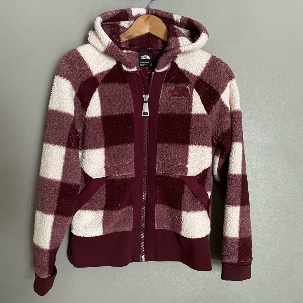 North Face Plaid Mt Shire Jacket